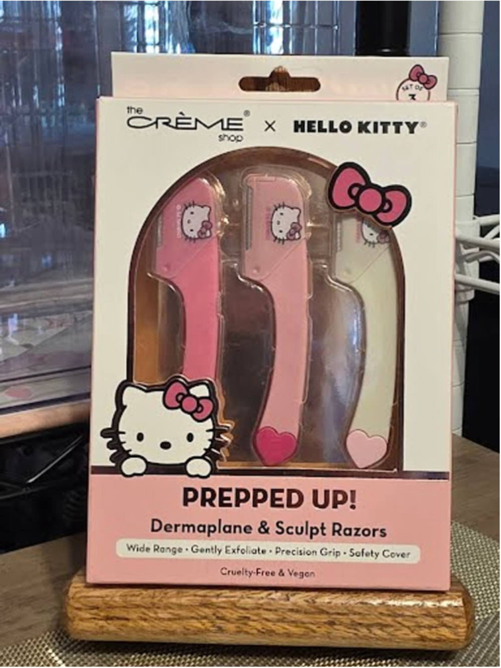 #TCS-2236 The Creme Shop Prepped Up and Dermaplane & Sculpt Razors 3 Pack
